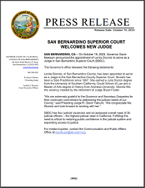 SBSC Welcomes New Judge Lenita Skoretz